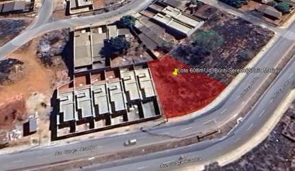 Lote Buriti Sereno - AV. GRAÇA ARANHA Lote à Venda, 608 por R$ 380.000 no setor Jardim Buriti Sereno AD28445