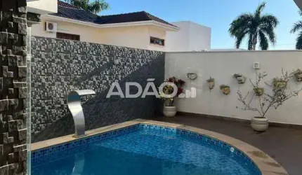 Sobrado condomínio fechado Jardins Madri  Casa em Condomínio com 5 Quarto(s) e 7 banheiro(s) à Venda, 331 por R$ 2.300.000 no setor Jardins Madri AD29235