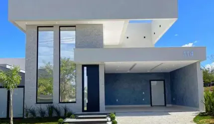 Casa Térrea 4 Suítes com Armários - Condomínio 15 min. do Flamboyant Casa em Condomínio com 4 Quarto(s) e 5 banheiro(s) à Venda, 176 por R$ 1.280.000 no setor Terras Alpha Residencial 1 AU29384