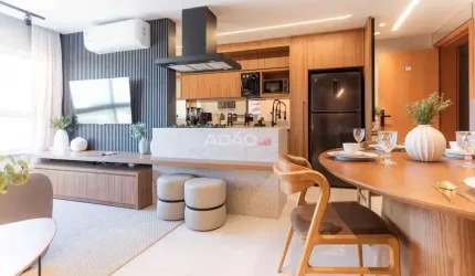Duo Sky Garden Decorado Alugado por R$12.000 mensal Apartamento com 3 Quarto(s) e 2 banheiro(s) à Venda, 73 por R$ 890.000 no setor Parque Amazônia IN29334