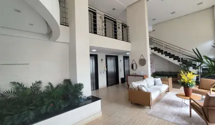 APARTAMENTO 2 QUARTOS  MOBILIADO  Apartamento com 2 Quarto(s) e 2 banheiro(s) à Venda, 54 por R$ 380.000 no setor Jardim das Esmeraldas AD29977