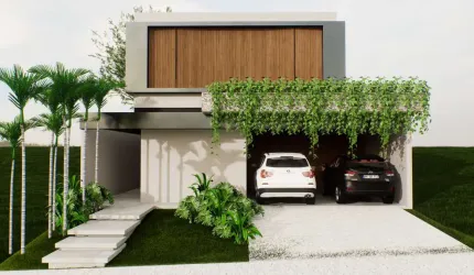 SOBRADO NO JARDINS CAPRI - SENADOR CANEDO Casa em Condomínio com 4 Quarto(s) e 5 banheiro(s) à Venda, 225.76 por R$ 1.980.000 no setor Jardins Capri AX28880