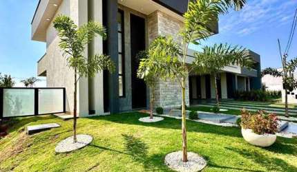 CASA TÉRREA CONDOMINIO TERRAS ALPHA 1 Casa em Condomínio com 4 Quarto(s) e 5 banheiro(s) à Venda, 259 por R$ 1.840.000 no setor Terras Alpha Residencial 1 VN27315