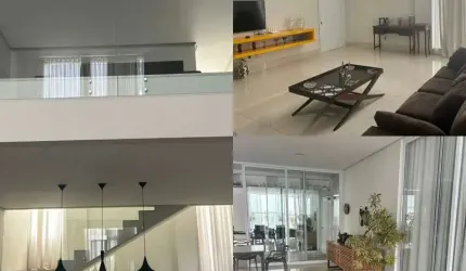 LINDO  Sobrado NO ALPHAVILLE ARAGUAIA  Casa em Condomínio com 4 Quarto(s) e 6 banheiro(s) à Venda, 352.09 por R$ 4.000.000 no setor Alphaville Flamboyant Residencial Araguaia AD29256