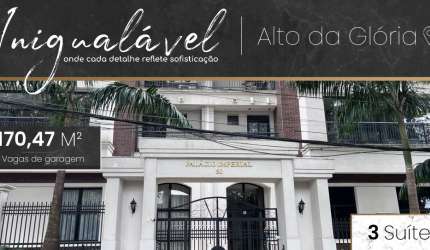 APARTAMENTO ALTO PADRÃO !                                                    Viva no auge da exclusividade no Alto da Glória!