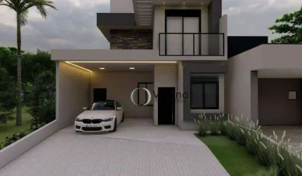 Sobrado com 3 dormitórios à venda, 172 m² por R$ 1.240.000,00 - Residencial Terras da Estância - Ala do Bosque - Paulínia/SP