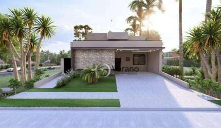 Casa com 3 dormitórios à venda, 212 m² por R$ 1.940.000,00 - Santorini Residencial Club - Paulínia/SP