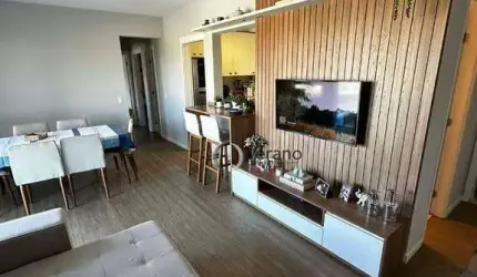 Apartamento com 3 dormitórios à venda, 90 m² por R$ 920.000,00 - Residencial Rossi Ativa Villa Bella - Paulínia/SP