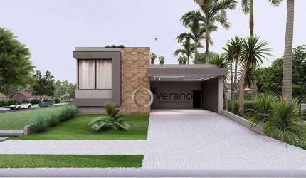 Casa com 3 dormitórios à venda, 220 m² por R$ 2.040.000,00 - Condomínio Residencial Santorini - Paulínia/SP