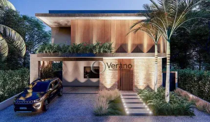 Sobrado com 4 dormitórios à venda, 376 m² por R$ 3.800.000,00 - Condomínio Villa Lobos - Paulínia/SP