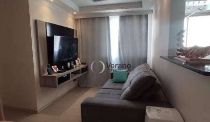 Apartamento com 3 dormitórios à venda, 66 m² por R$ 385.000,00 - Residencial Spazio Pontes do Rialto - Paulínia/SP