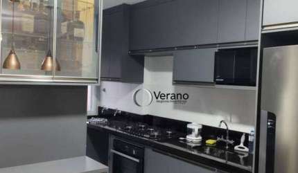 Apartamento com 2 dormitórios à venda, 52 m² por R$ 266.000 -Condomínio Residencial Colibri - Valinhos/SP
