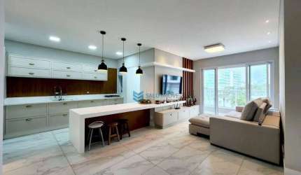 Apartamento com 2 dormitórios à venda, 94 m² por R$ 2.700.000,00 - Praia Brava - Itajaí/SC