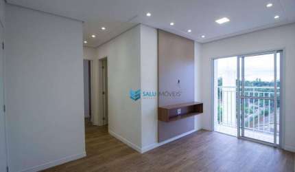 Apartamento com 2 dormitórios, 46 m² - venda por R$ 280.000,00 ou aluguel por R$ 2.021,07/mês - Caguaçu - Sorocaba/SP