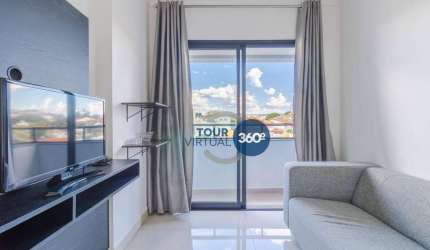 Apartamento com 1 dormitório para alugar, 43 m² - Parque Campolim - Sorocaba/SP