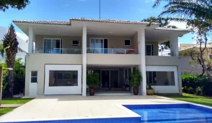 Casa com 5 dormitórios à venda, 550 m² por R$ 7.990.000,00 - Busca Vida - Camaçari/BA