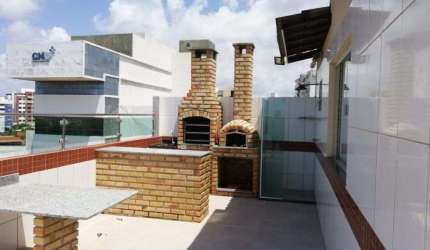 Cobertura com 4 dormitórios à venda, 117 m² por R$ 675.000,00 - Lauro de Freitas - Lauro de Freitas/BA