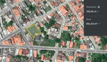 Terreno à venda, 800 m² por R$ 650.000,00 - Alvorada - Dias d'Ávila/BA