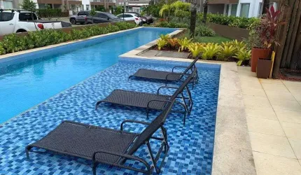 Apartamento Garden com 3 dormitórios à venda, 120 m² por R$ 610.000 - Buraquinho - Lauro de Freitas/BA