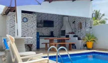 Casa com 5 dormitórios à venda, 120 m² por R$ 1.350.000,00 - Barra do Jacuípe - Camaçari/BA