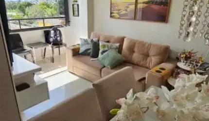 Apartamento com 2 dormitórios para alugar, 60 m² por R$ 2.900,00/mês - Caji - Lauro de Freitas/BA