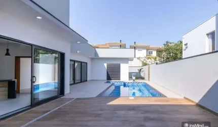 Casa em condomínio fechado com 3 quartos à venda na Rua Amílcar Perina, 95, Parque Xangrilá, Campinas, 235 m2 por R$ 1.700.000