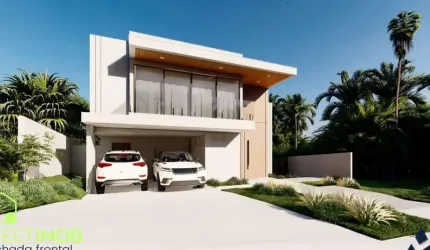 Casa Alto Padrão com 3 suítes no Alphaville II