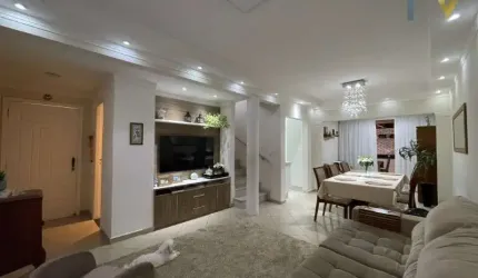 CASA A VENDA NO RES. CANTO DA NATUREZA, 88M² A.C E 150M² DE TERRENO, 3 SUÍTES, SALA 2 AMBIENTES, COZINHA PLANEJADA, AREA GOURMET, DEPOSITO, 2VGS