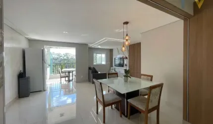 LINDO APTO. NO RESIDENCIAL SONETO, ENGORDADOURO-JUNDIAÍ/SP. COM 110M²,3 QUARTOS(2 SUÍTES),  VARANDA GOURMET, 2VS. GARAGEM, PLANEJADOS EM TDS AMBIENTES