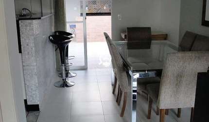 sobrado a venda com 130 m 3 dorms sendo 1 suite 2 vagas com area gourmet com churrasqueira ao lado da avina 14 de dezembro aceita fgts como entrada