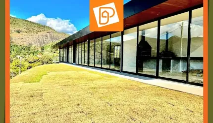 Itaipava, Petrópolis, RJ- Casa em &#224; venda com 3 quartos. Imóvel NOVO.