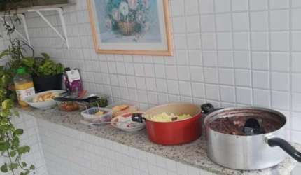 Apartamento para Venda em Praia Grande, Guilhermina, 2 dormitórios, 1 suíte