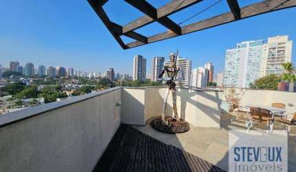 Cobertura com 4 dormitórios à venda, 350 m² por R$ 2.560.000,00 - Brooklin - São Paulo/SP