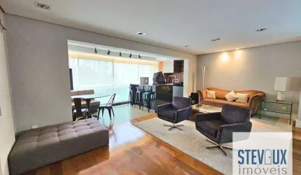 Apartamento com 3 dormitórios para alugar, 165 m² por R$ 17.650,00/mês - Moema Pássaros - São Paulo/SP