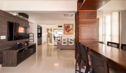 Cobertura duplex, mobiliada, 4 suítes, na praça da T-25 Setor Bueno em Goiânia