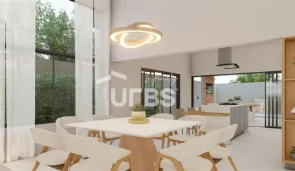 BELISSIMA CASA TERREA COM PISCINA,AREA GOURMET E VISTA PARA O NASCENTE