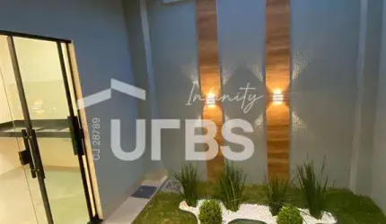CASA DE RUA NOVINHA PRONTA PARA MORAR  3Q SENDO 1 SUITE BURITI SERENO AP. DE GOIANIA
