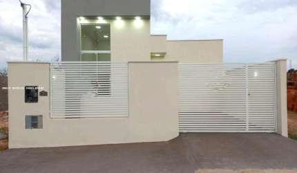Casa para Venda em Presidente Prudente, Residencial Moacyr Trentin, 2 dormitórios, 1 banheiro, 1 vaga