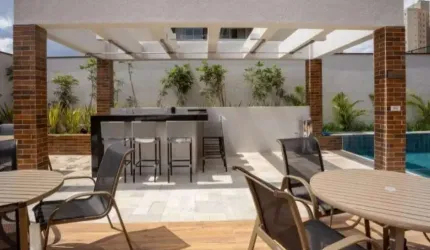 Apartamento para Venda em Santo André, Vila Assunção, 3 dormitórios, 3 suítes, 1 banheiro, 2 vagas