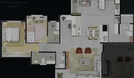 Apartamento para Venda em Santo André, Campestre, 2 dormitórios, 2 suítes, 1 banheiro, 2 vagas