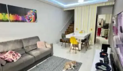 Casa para Venda em Santo André, Vila Linda, 3 dormitórios, 1 suíte, 2 banheiros, 2 vagas