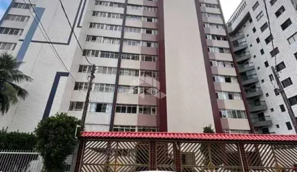 KITNET 40 M², 01 DORM., 01 WC, 90 METROS DO MAR. VILA TUPI, PRAIA GRANDE SP.