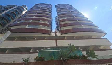 OPORTUNIDADE!!! APTO. 01 DORM. C/ SACADA, VAGA E A 200 METROS DA PRAIA. OCIAN, PRAIA GRANDE SP.