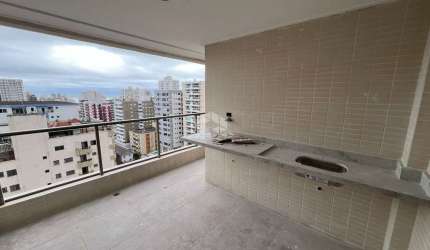 RARIDADE!!!  APTO. 03 DORMS. (03 SUITES) 02 VAGAS, 119,96 METROS DE ÁREA ÚTIL. CANTO DO FORTE, PRAIA GRANDE SP.