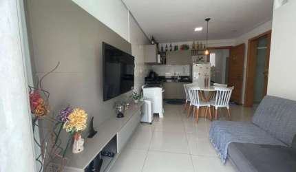 Flat para Venda em João Pessoa, Jardim Oceania, 1 dormitório, 1 suíte, 1 banheiro, 1 vaga