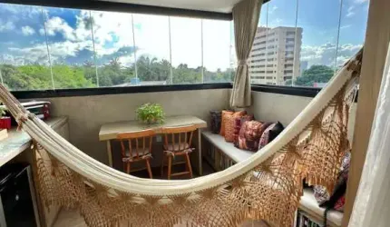 Apartamento para Locação em João Pessoa, Jardim Oceania, 3 dormitórios, 2 suítes, 4 banheiros, 1 vaga