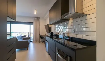 Apartamento tipo para venda com 1 quarto, sendo 1 suíte, 42m²