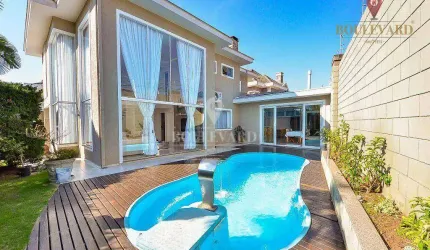 Casa no Residencial Rosergarten,  com 3 suítes à venda, 330 m² por R$ 3.500.000 - Xaxim - Curitiba/PR