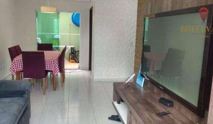 Sobrado em condomínio fechado com 3 dormitórios à venda, 118 m² por R$ 590.000 - Fazendinha - Curitiba/PR