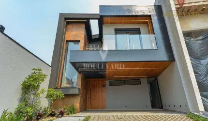 Casa no Residencial Vicenza, com 4 dormitórios à venda, 313 m² por R$ 2.299.900 - Itália- São José dos Pinhais/PR